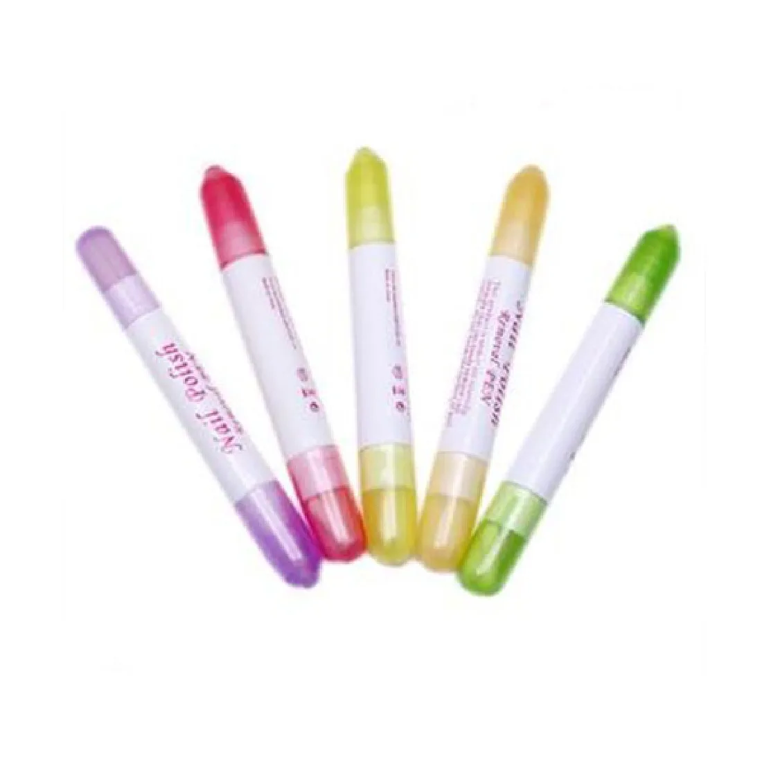 2016 high quality Details about 5pcs Nail Art Polish Remover Cleaner Corrector Make Up Pen Tools