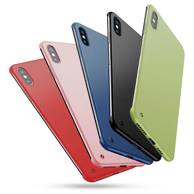 Online Shopping Frameless Frosted Hard Shell for iPhone X 8 7 6s Accessories Flexible PC Matte Phone Case for IPhone Xr Xs Max