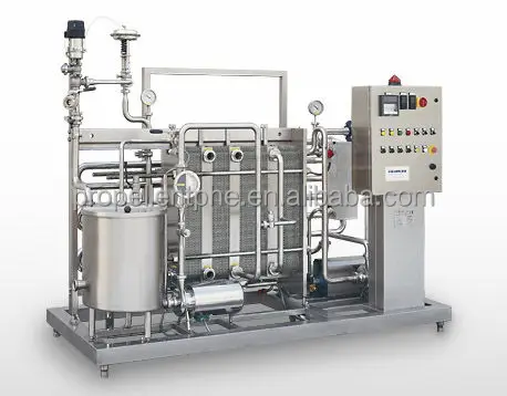 Factory Price Continuous Electric 1000 Liter Milk Sterilizer Pasteurizer Pasteurization Machine