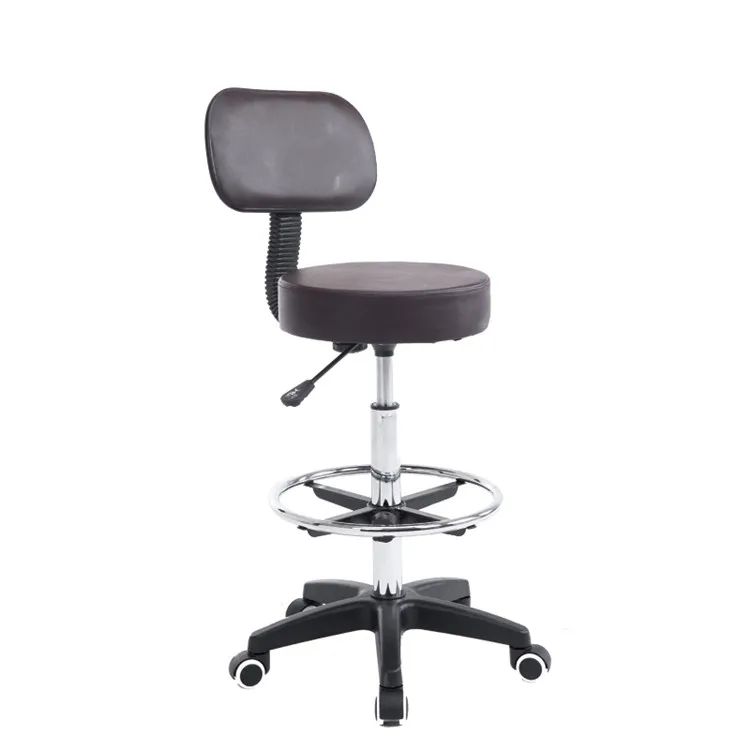 Новое прибытие ленивый назад современный макияж туалетный стул барный стул с ПУ барный стул