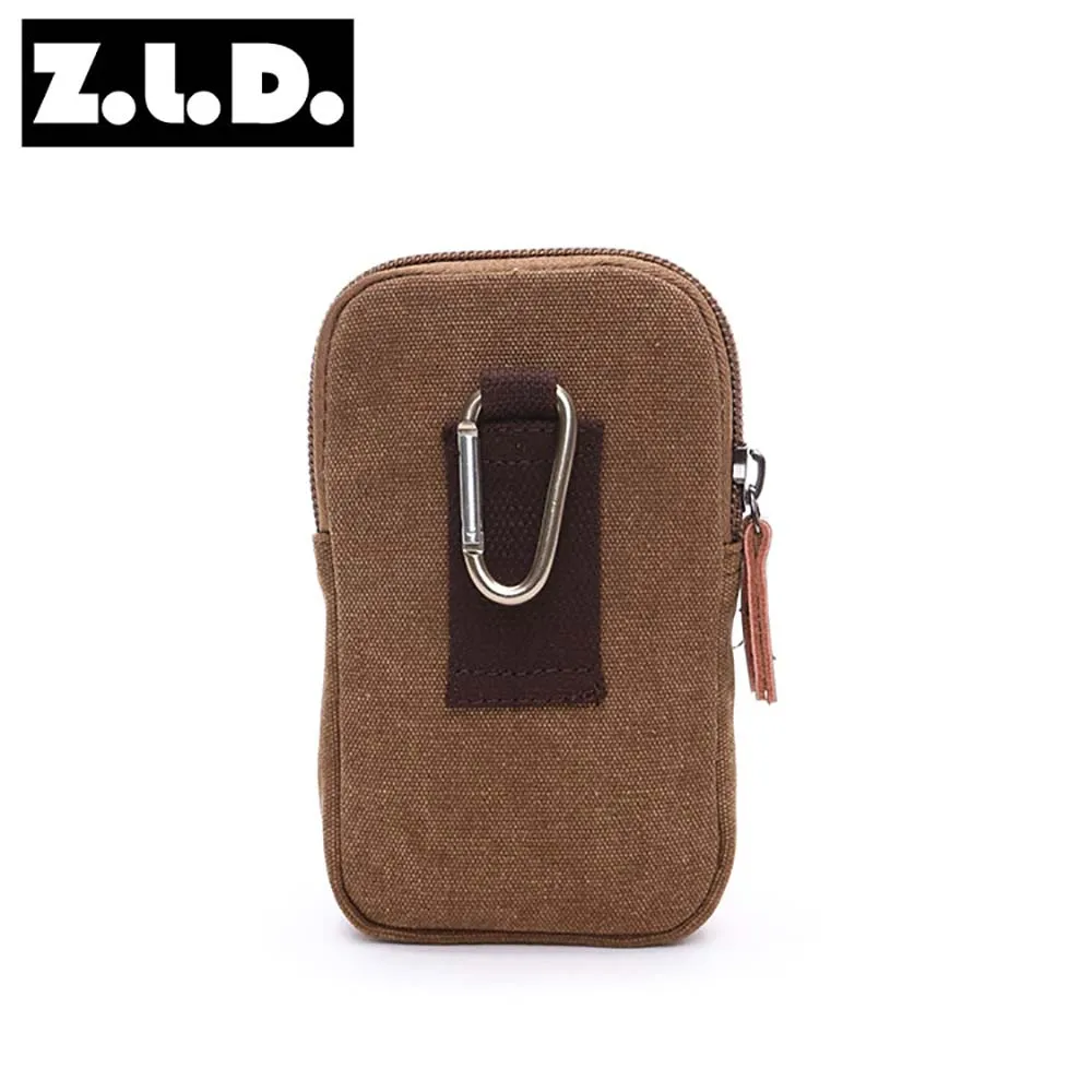 Модный мини-кошелек ZUOLUNDUO для мобильного телефона на молнии
