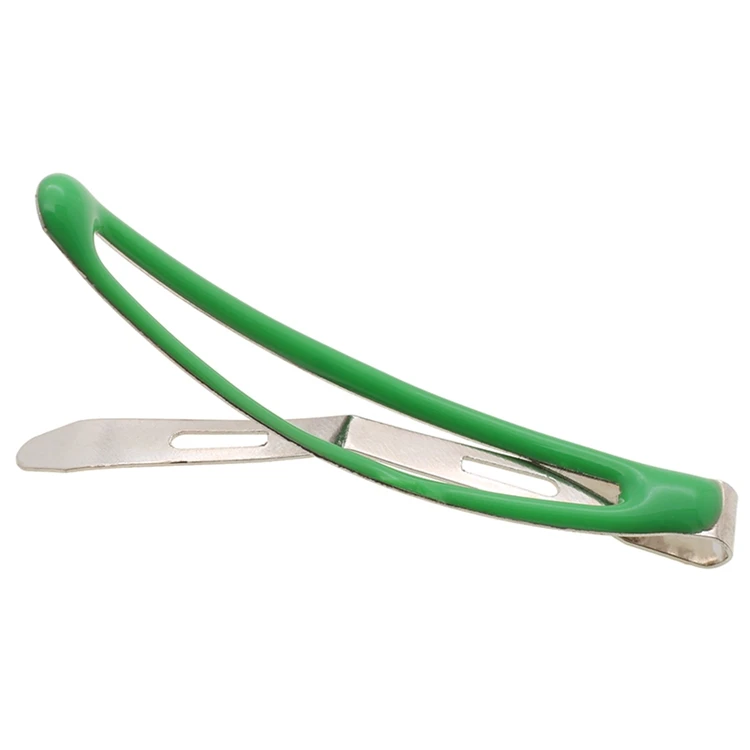 Artstar A147 новый дизайн модный флуоресцентный цветной металлический пластиковый зажим для волос BB