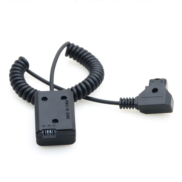 V-образное крепление D-Tap для NP-FW50 Переходник постоянного тока мощность аккумуляторная батарея адаптер спиральный кабель для a7 a7ii a7s a7r a7sii a7rii