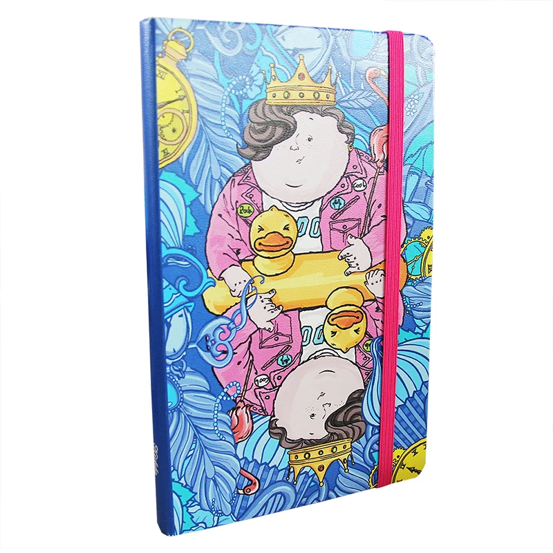 LABON Wholesale Journal Coloring Page Bunny Hindi Adult Comics Cartoon Cover Fancy Diary A5 Notebook