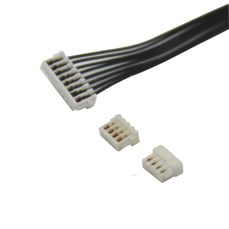 Mini Steckerset 5polig RM 1,0 Kupferlackdraht 0.1 mm connector pole pin pitch 