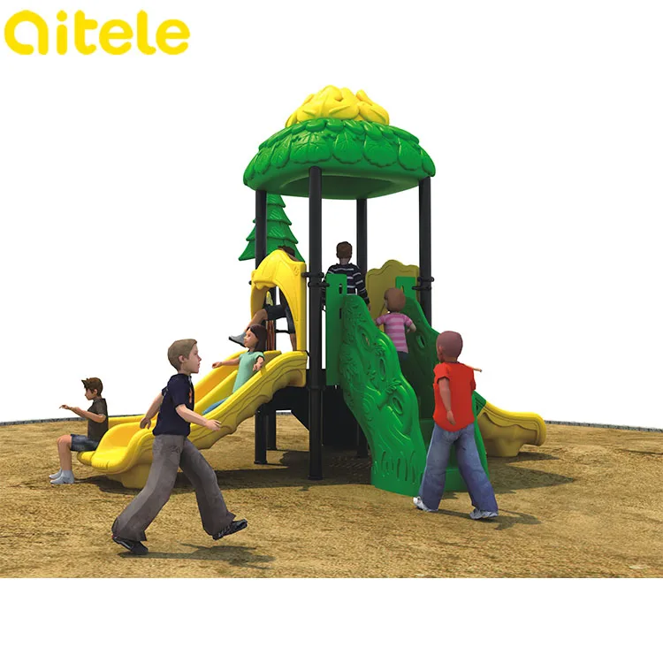 
QITELE used outdoor kindergarten playground equipment children 