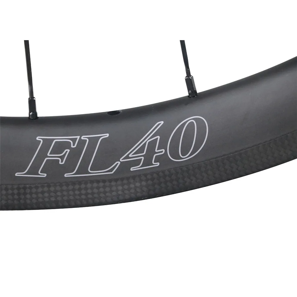 ホットセール FL40 ロードバイク カーボン クリンチャー ホイール