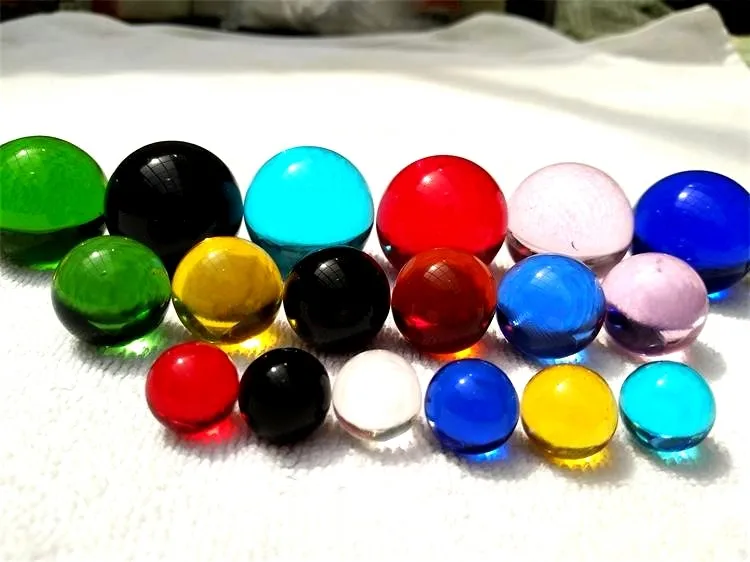 20 Billes De Verre Phosphorescentes 14 Mm – Multicolores – Jeu Flipper, Déco Artisanale, Vase