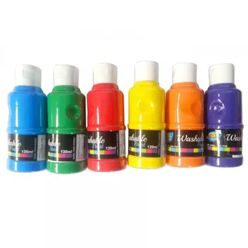 120ML non-toxic acrylic paint color for ceramic 6 color one set