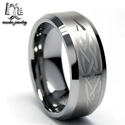 Irrigatie Schrikken gesloten Keltische Draak Laser Gegraveerde Tungsten Wedding Ring Voor Mannen - Buy Wolfraam  Ring,Keltische Ring,Keltische Wolfraam Ringen Product on Alibaba.com