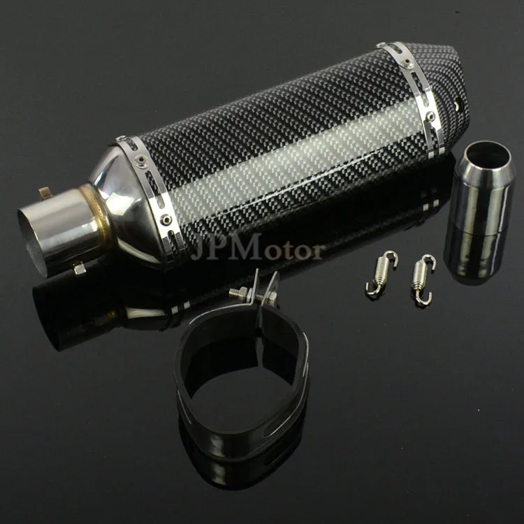 Jpmotor 51 мм углеродного волокна скутер выхлопных газов
