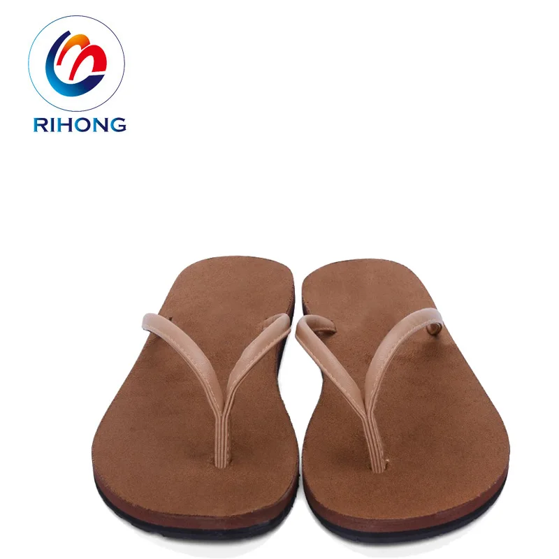 Latest Design Custom Cheap Plain Brown Color Comfortable Eva Rubber Ladies slippers Bangkok