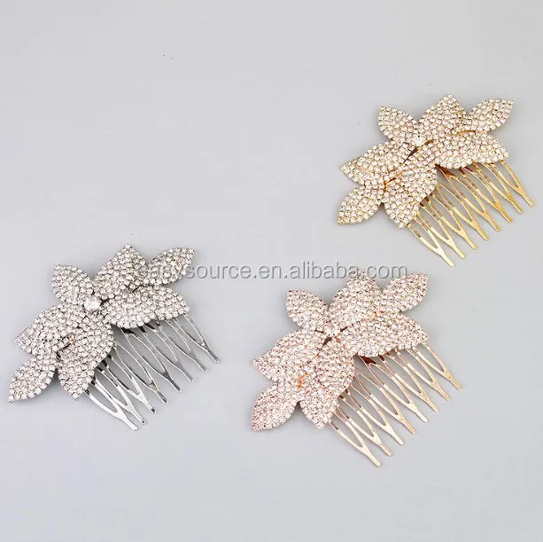 RG20 вечерние украшения из розового золота свадебные шпильки для волос невесты