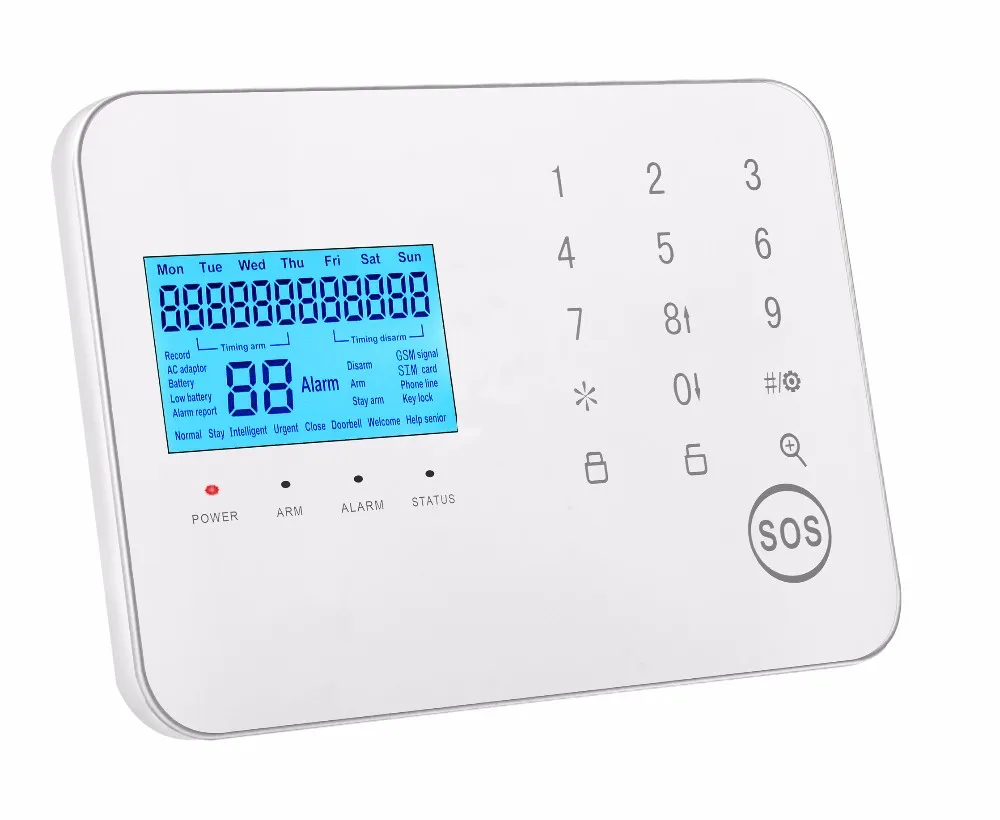 Factory Price GSM Intelligent Auto Usage Home Security GSM Alarm System