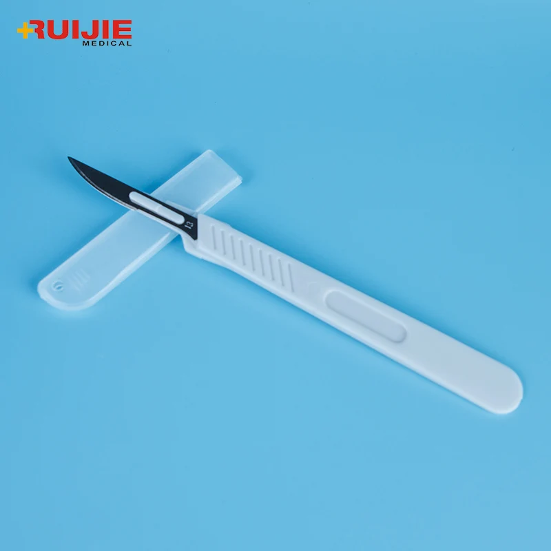 工場医療機器外科用使い捨て滅菌ステンレス鋼ブレード メスハンドル Buy Stainless Steel Blade Scalpel Medical Equipments Disposable Sterile Scalpel Safety Sugical Scalpel Handle Product On Alibaba Com