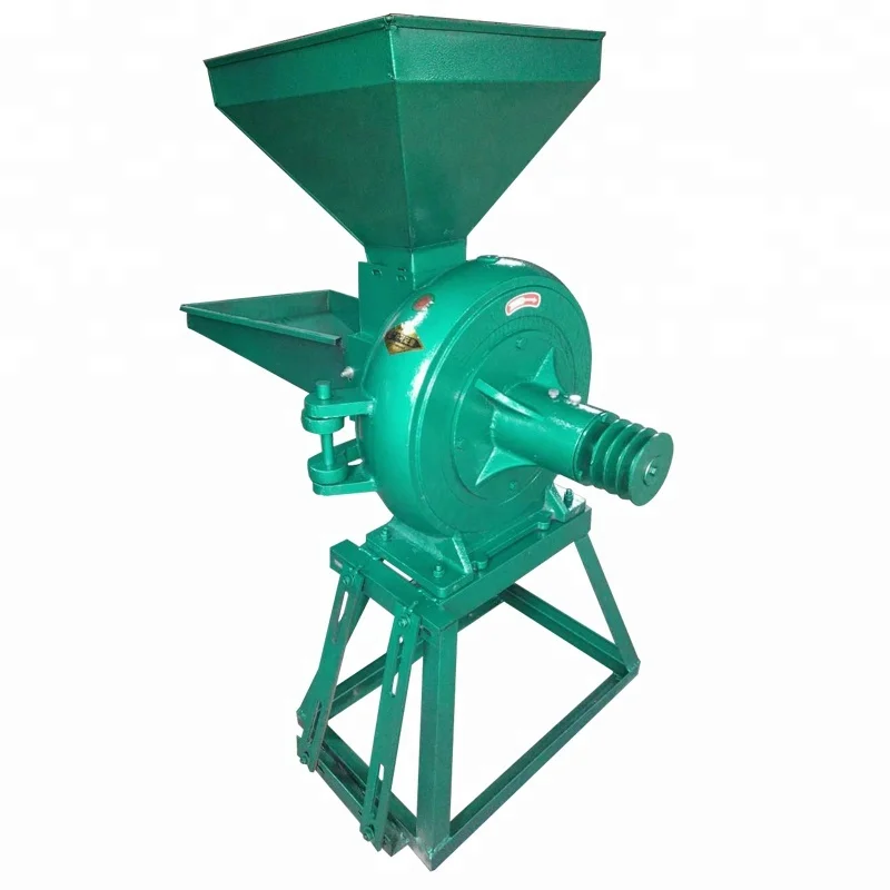machine électrique de moulin à farine de 100kg/h 1.1kw pour le maïs