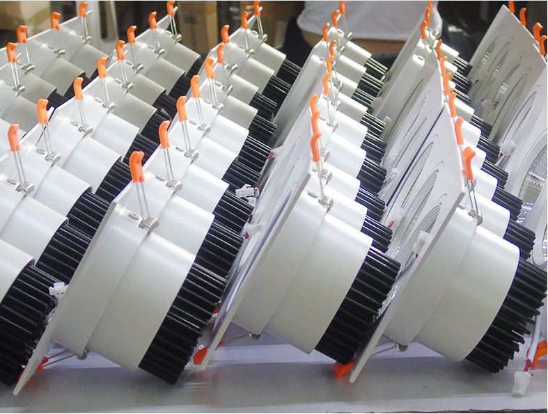 2 головки 7 Вт 10 Вт 12 Вт 20 Вт 30 Вт 300-6500K ip65 LED COB двойной потолочный светильник