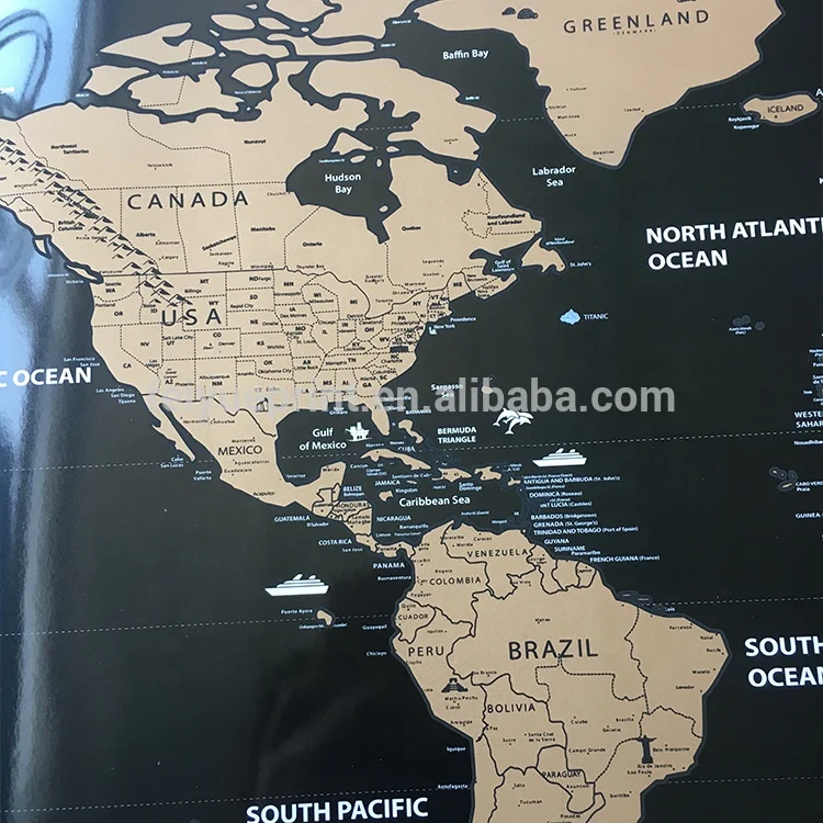 卸売カスタムプリント世界地図壁紙壁装飾旅行地図 Buy 世界地図壁の装飾 世界地図壁紙 旅行地図 Product On Alibaba Com