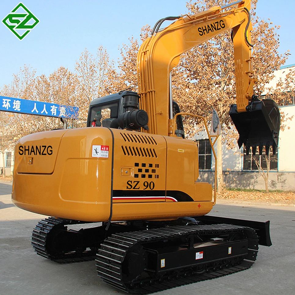 8 Ton Track Mounted Excavator Mini 18000 lb Mini Excavator for Sale