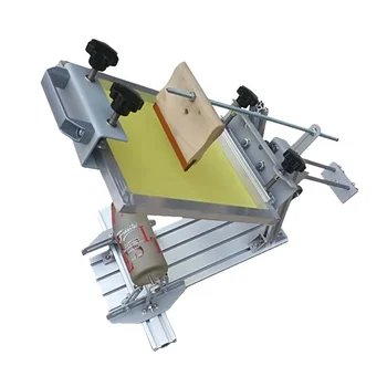 単色1色CE手動曲面スクリーン印刷機シルクスクリーン印刷機スクリーン