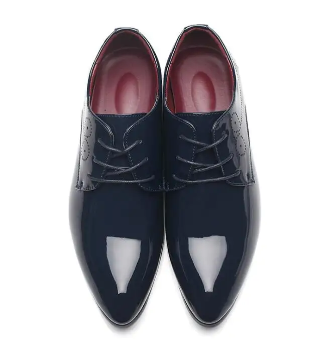 
Up-0453r; Сезон весна-лето; Мужская модельная обувь из модного кожзаменителя; Модельные туфли 