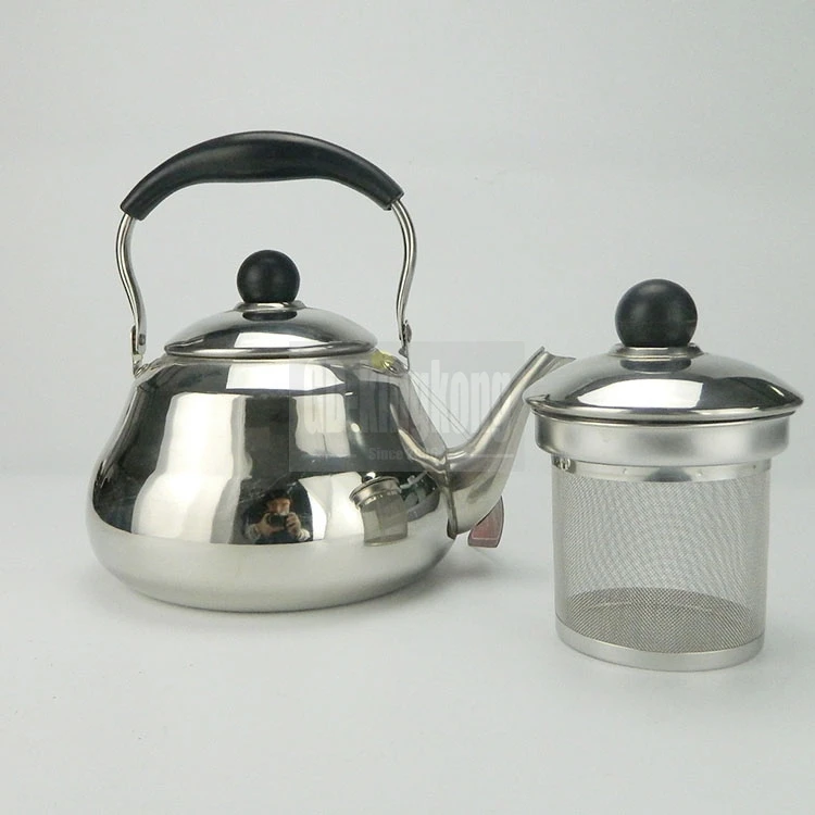 modern tea kettle stainless steel