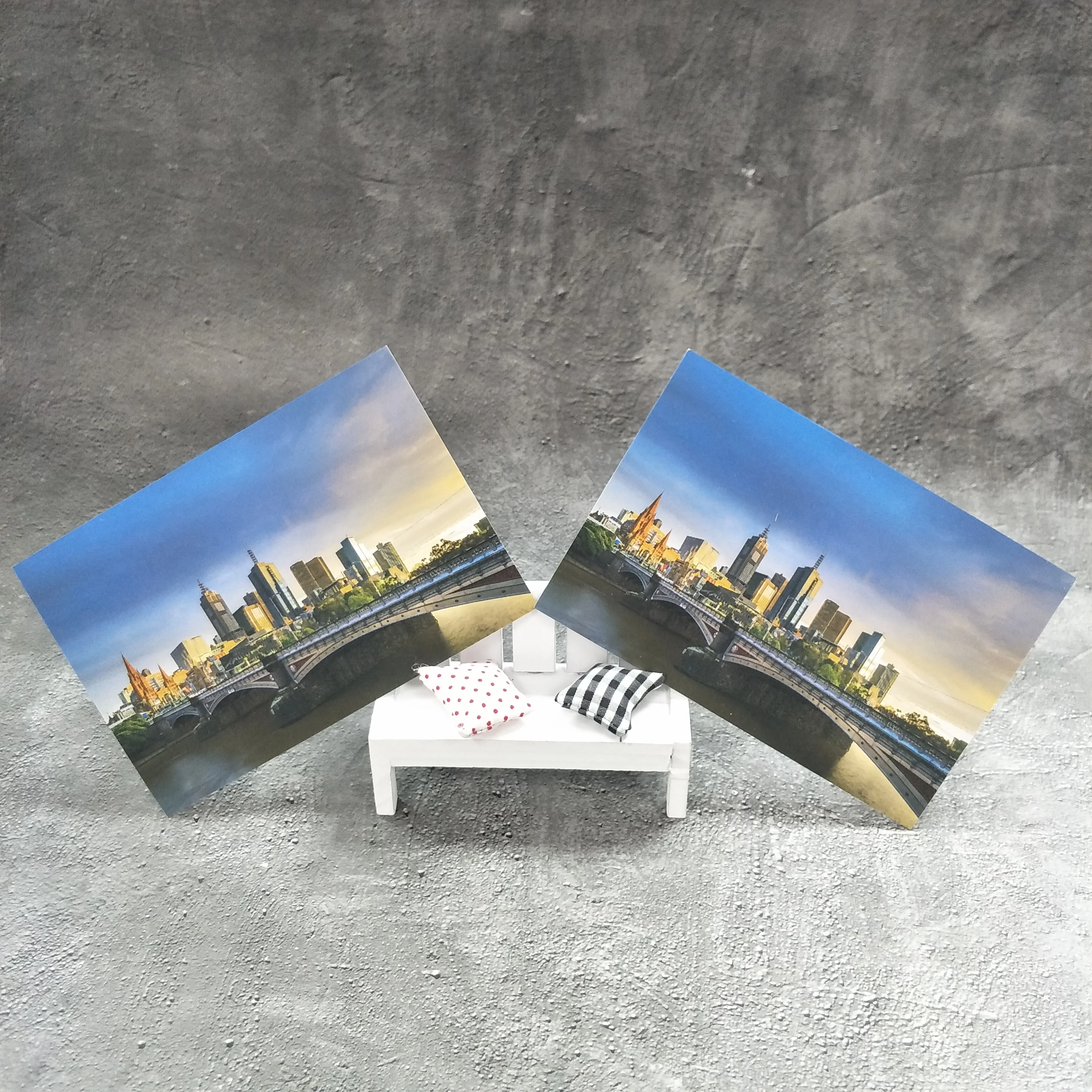 Постеры с дорожными рассказами красочные индивидуальные печатные почтовые карты высокого