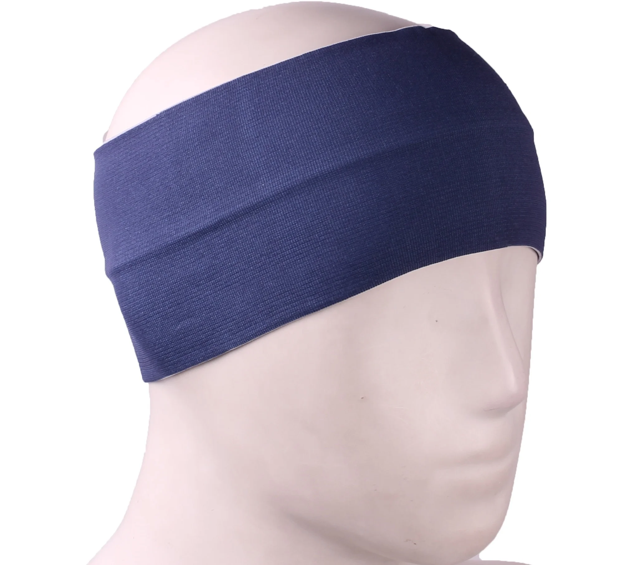 Эластичная эластичная жаккардовая повязка на голову с логотипом заказчика для занятий