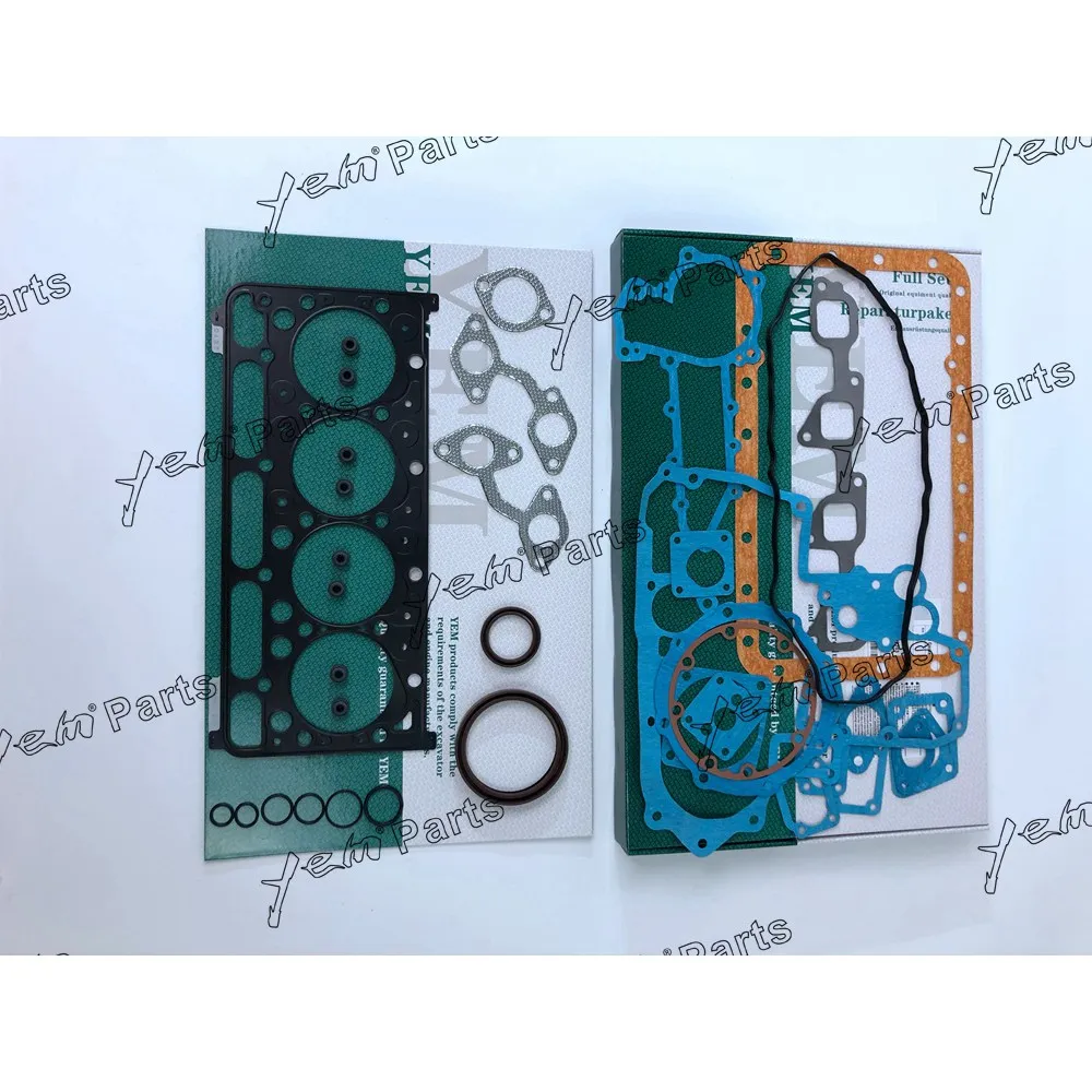 For KUBOTA V2203 Full Gasket Kit Engine Cylinder Head Gasket Set 16690-99058 3