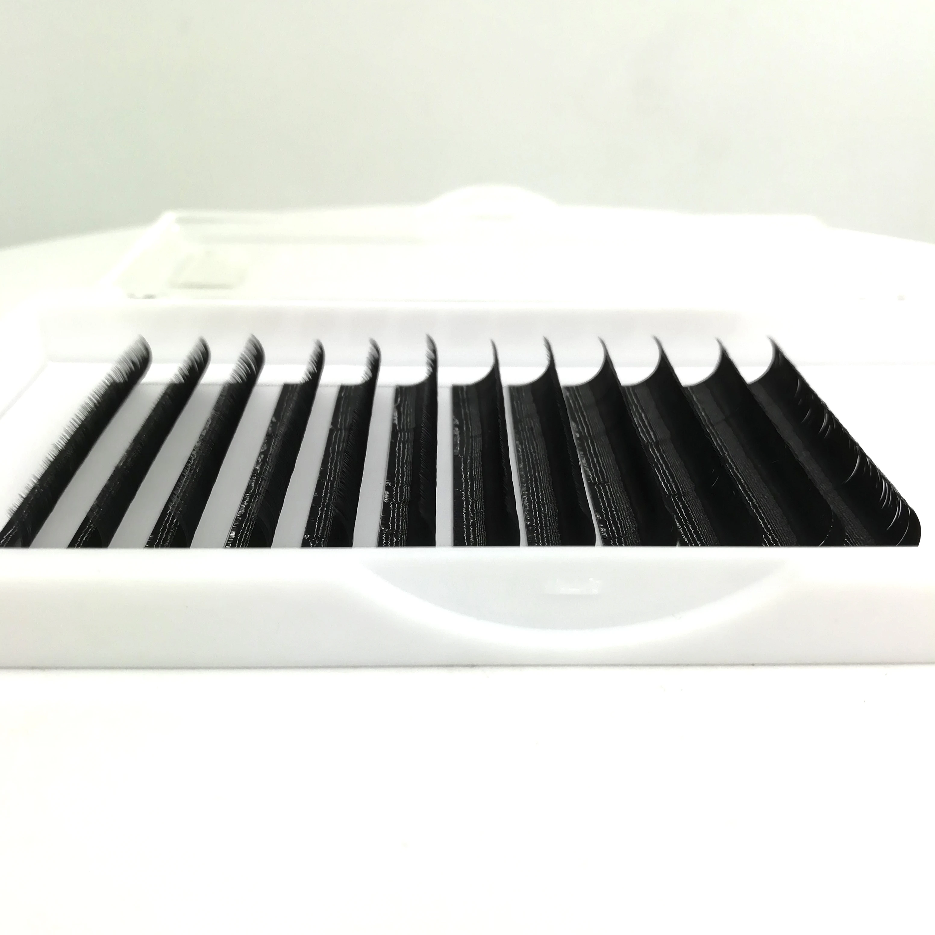 
 Оптовая продажа, корейские волоконные ресницы PBT, русский объем, Классические ресницы для наращивания  