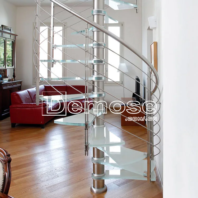 Indoor Modern Wood Stairs Design Spiral Stairs Used Wrought Iron Stair Railing Dms 1011 Buy Stainless Steel Wood Spiral Stairs Young Dimensions Spiral Staircase Dimensions Made In China Product On Alibaba Com