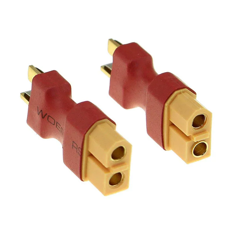 Amass XT30 XT60 XT90 TRX EC5 EC3 Deans T Plug HXT Female to Male Connectors Plug Adapter RC Lipo Battery Control DIY Parts插图4