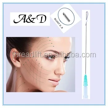 Лидер продаж 2022 игла cannula pdo pcl подъем резьбы 4d 6d cog с