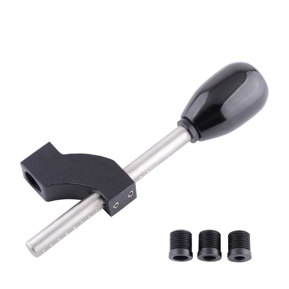 Adjustable Aluminium Shift Lever Extender Short Shifter Extension Adapter with Shift Knob for Civic Model