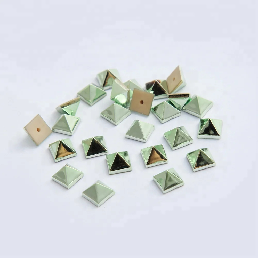 Plastic Beads Punk Sewing Spikes Rivet Cone Stud Bead DIY for Bag Garment Leathercraft