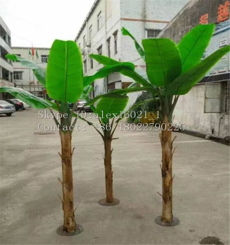 
Лидер продаж 2,8 м, искусственное банановое дерево для украшения 