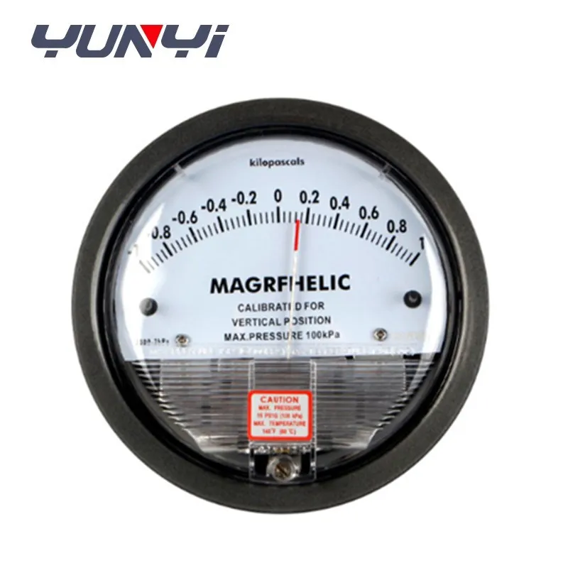 Yunyi Back Type Micro Air Differential Pressure Gauge High Quality Product Category