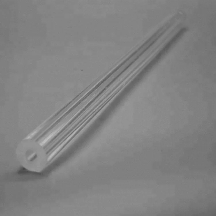 
Высококачественный прозрачный кварцевый оптический стержень OD3 мм/твердый цилиндрический стержень из кварцевого стекла 
