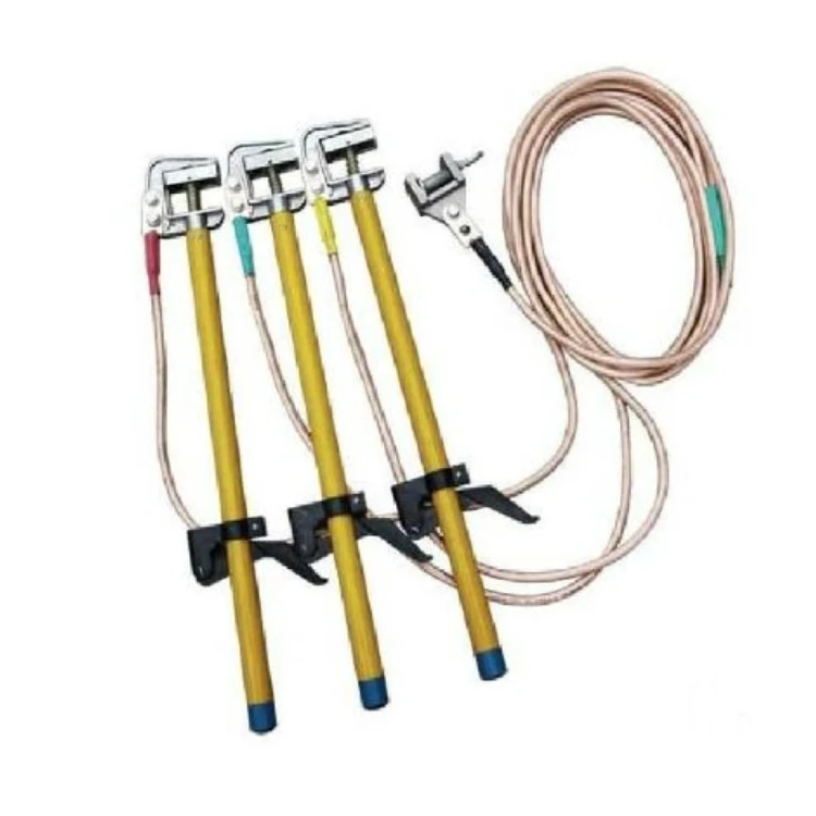 Ground Earth Rod Set With Earthing Wire Grounding Portable Security Earth Wire