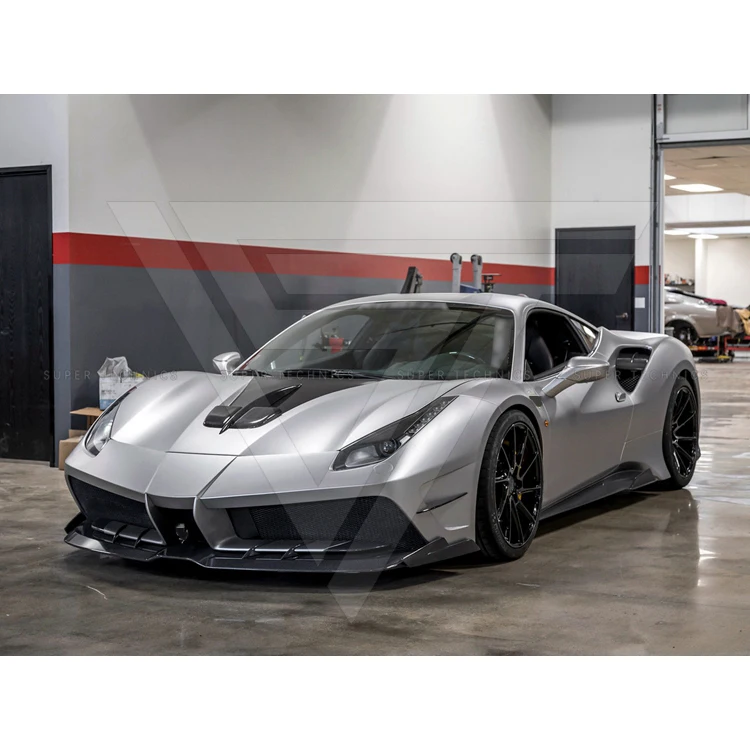 フェラーリ488GTB2015-2017用ミシャデザインスタイルハーフ