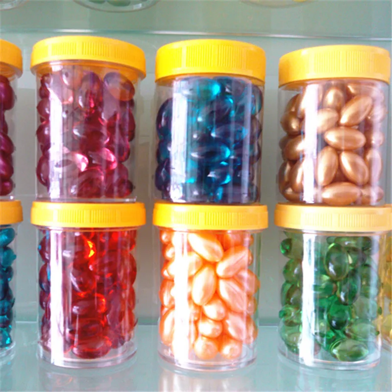 100% коллаген для восстановления волос и лечения гладких волос капсулы 60 шт./бутылка Случайная Доставка