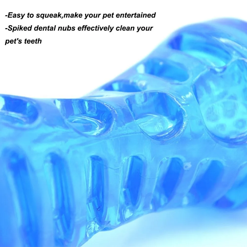 Dog Squeaky Chew Toy Biting Molar Rod Tpr Pet Toy