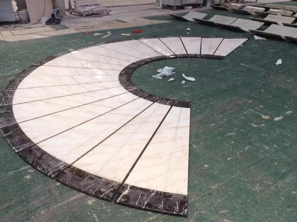 Мраморная лестница crema marfil мраморная бежевого цвета для украшения