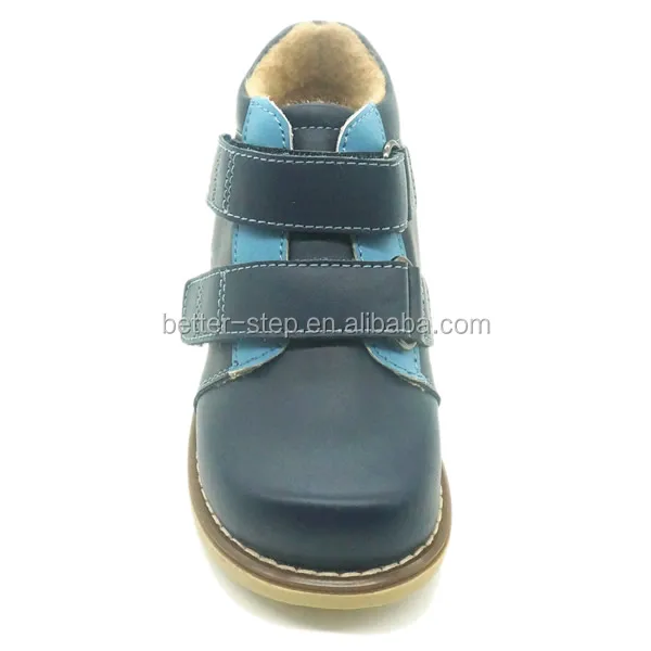 Удобная медицинская обувь для детей, детские ортопедические ботинки со стельками для поддержки свода, сделано в Китае, фабрика Медицинской Обуви