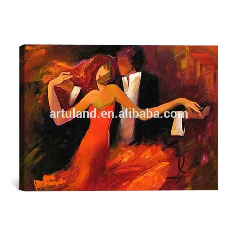 Peint A La Main Offre Speciale Abstraite Moderne Danse Couple Peinture Buy Peinture De Couple De Danse Peinture De Couple De Danse Peinture De Couple De Danse Product On Alibaba Com