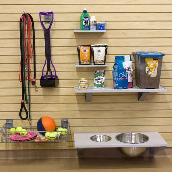Unipower Storage System Shop Fitting Plastic Wall Mount Commodity Display Shelf
