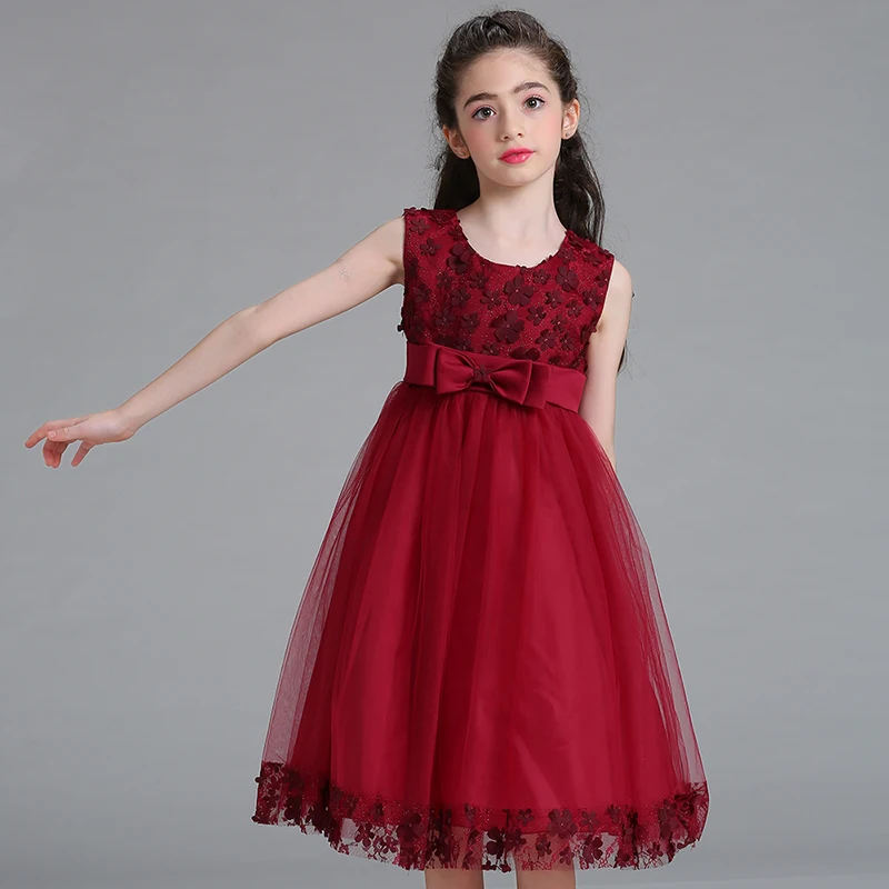 Wholesale Children Frock Design Wedding Dress Bridal Gown Baby Girl ...