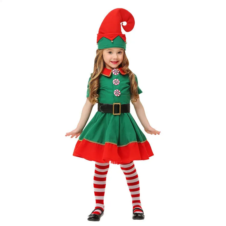 Лидер продаж, модные рождественские костюмы для родителей и детей, рождественские танцевальные костюмы