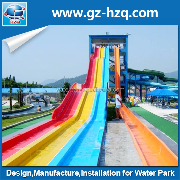 Used Swimming Pool Slide, Cheap Prices Water Park Fiberglass Big Water Slides for Sale