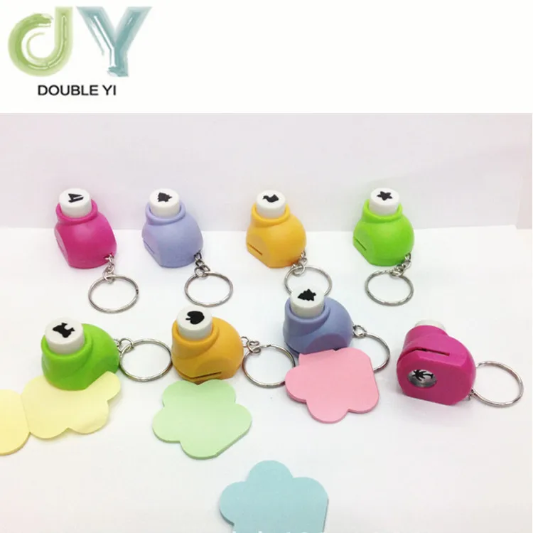 DIY креативный бумажный пунш с брелоком мультяшный ручной пунш